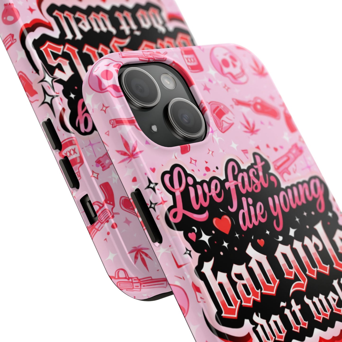 Los Angelez Made x "Live Fast, Die Young'' Tough Phone Case