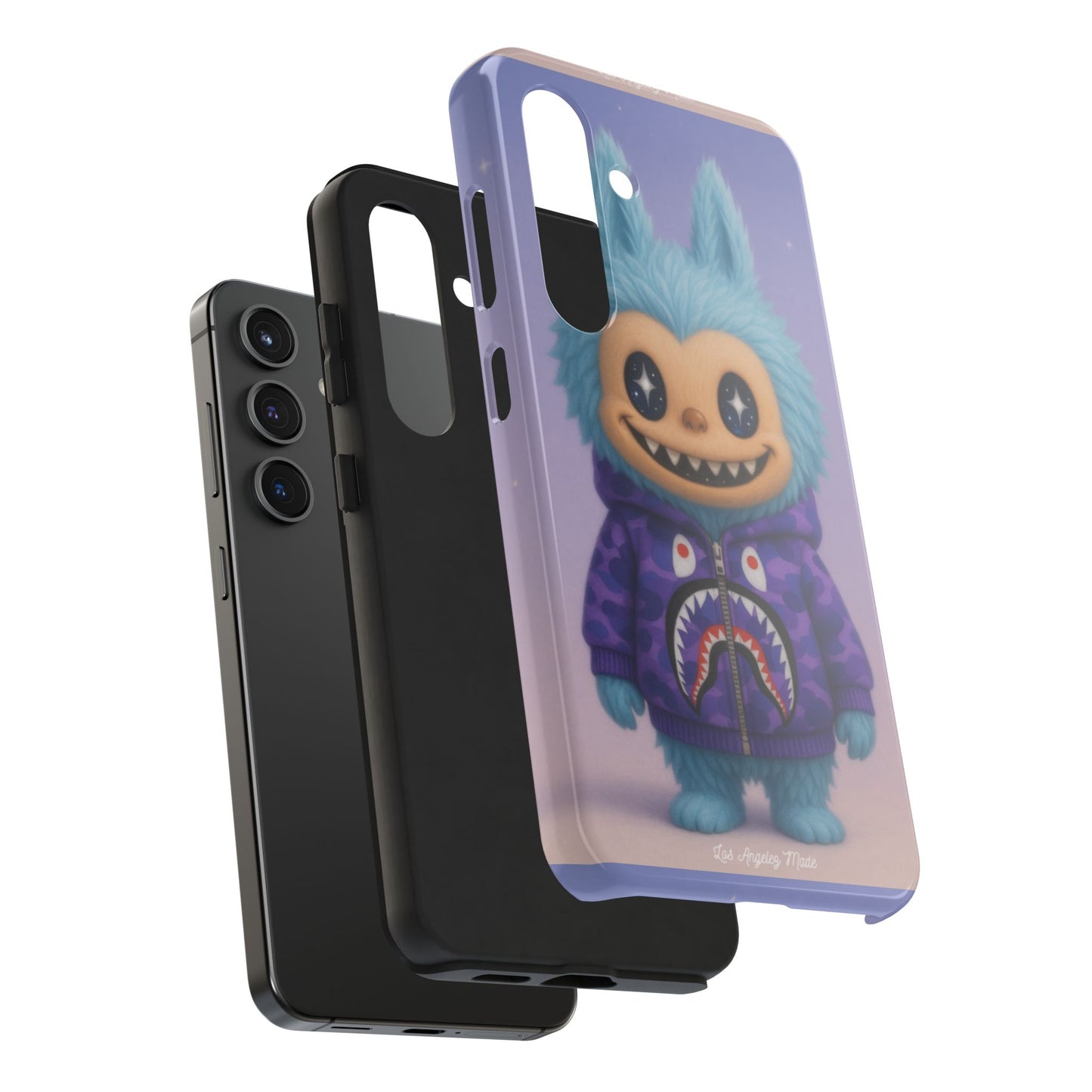 Los Angelez Made x Labubu BAPE Hoodie Tough Phone Case