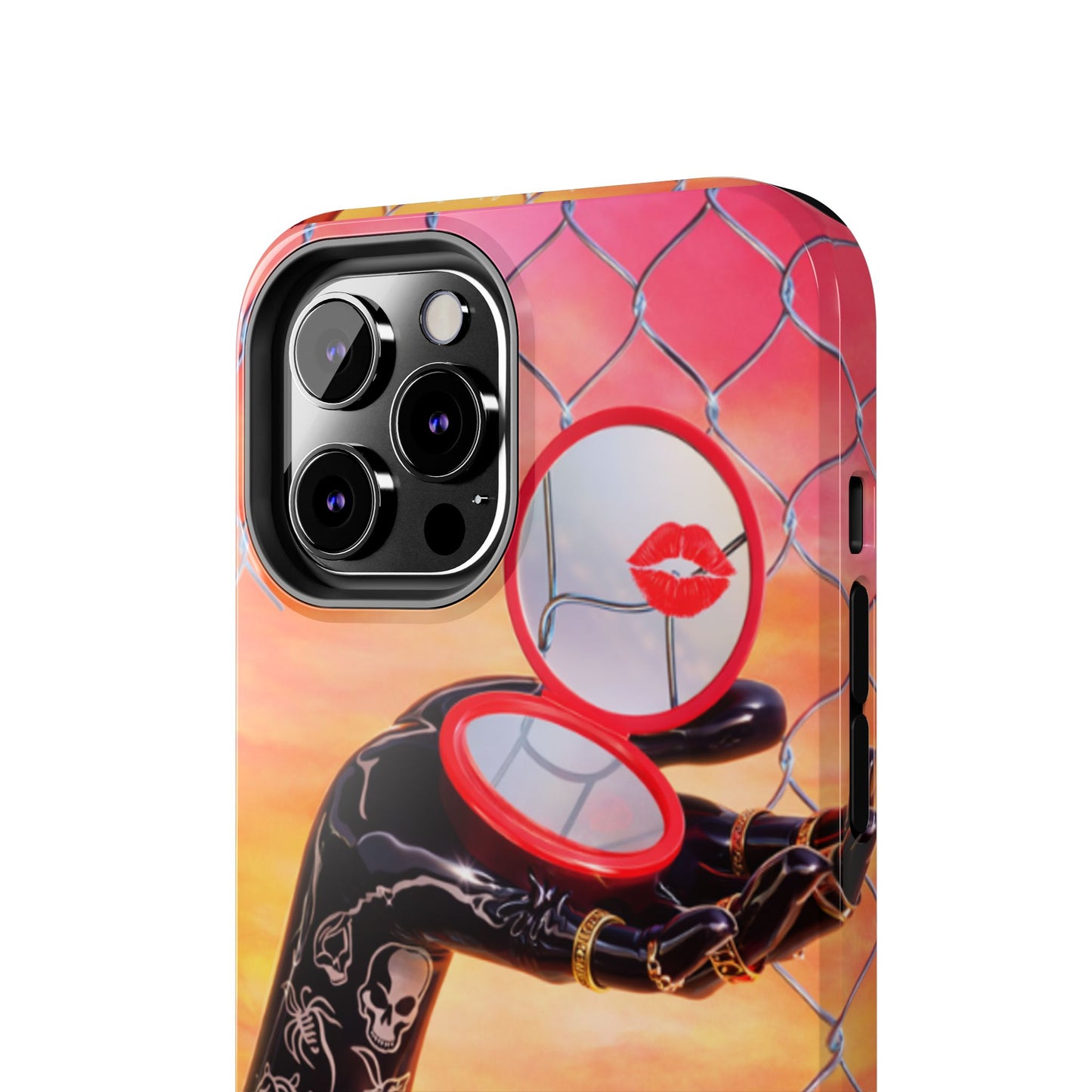 Los Angelez Made x Compact Kiss Tough Phone Case