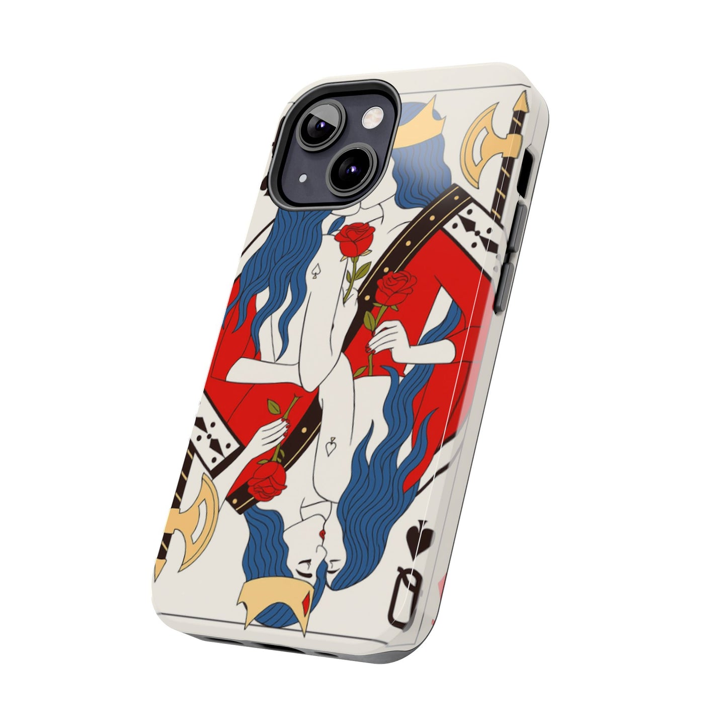 Los Angelez Made x Two Queens Card Tough Phone Case