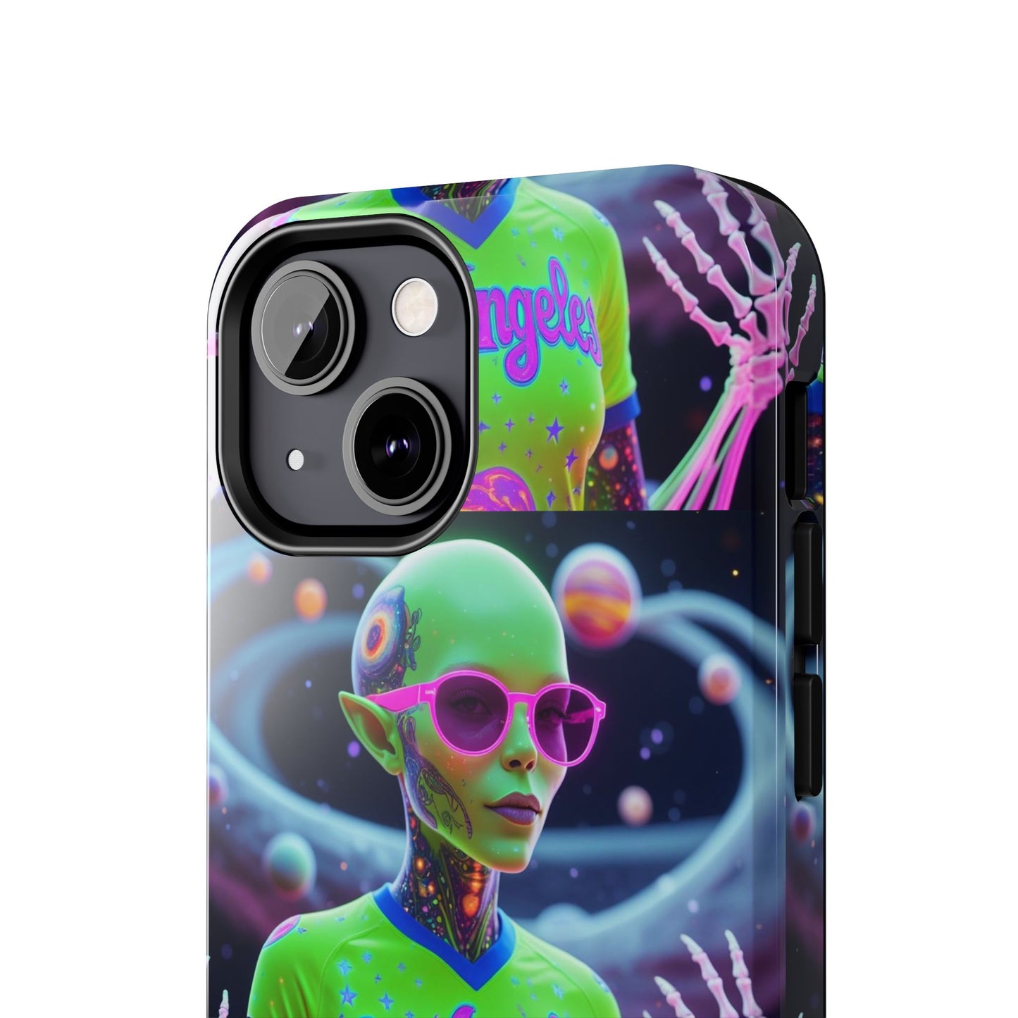 Los Angelez Made x Neon Alien Tough Phone Case