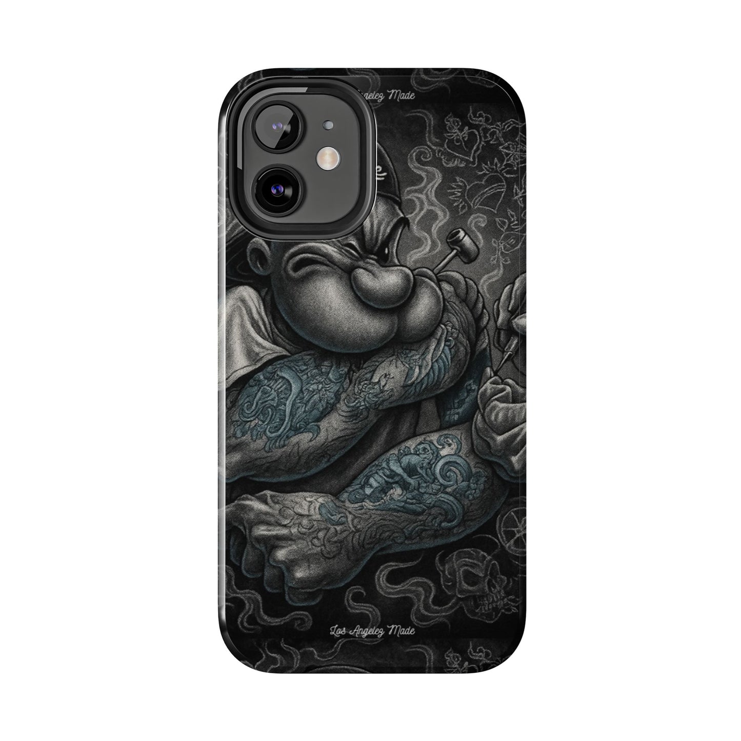 Los Angelez Made x Popeye Getting Tatted Tough Phone Case