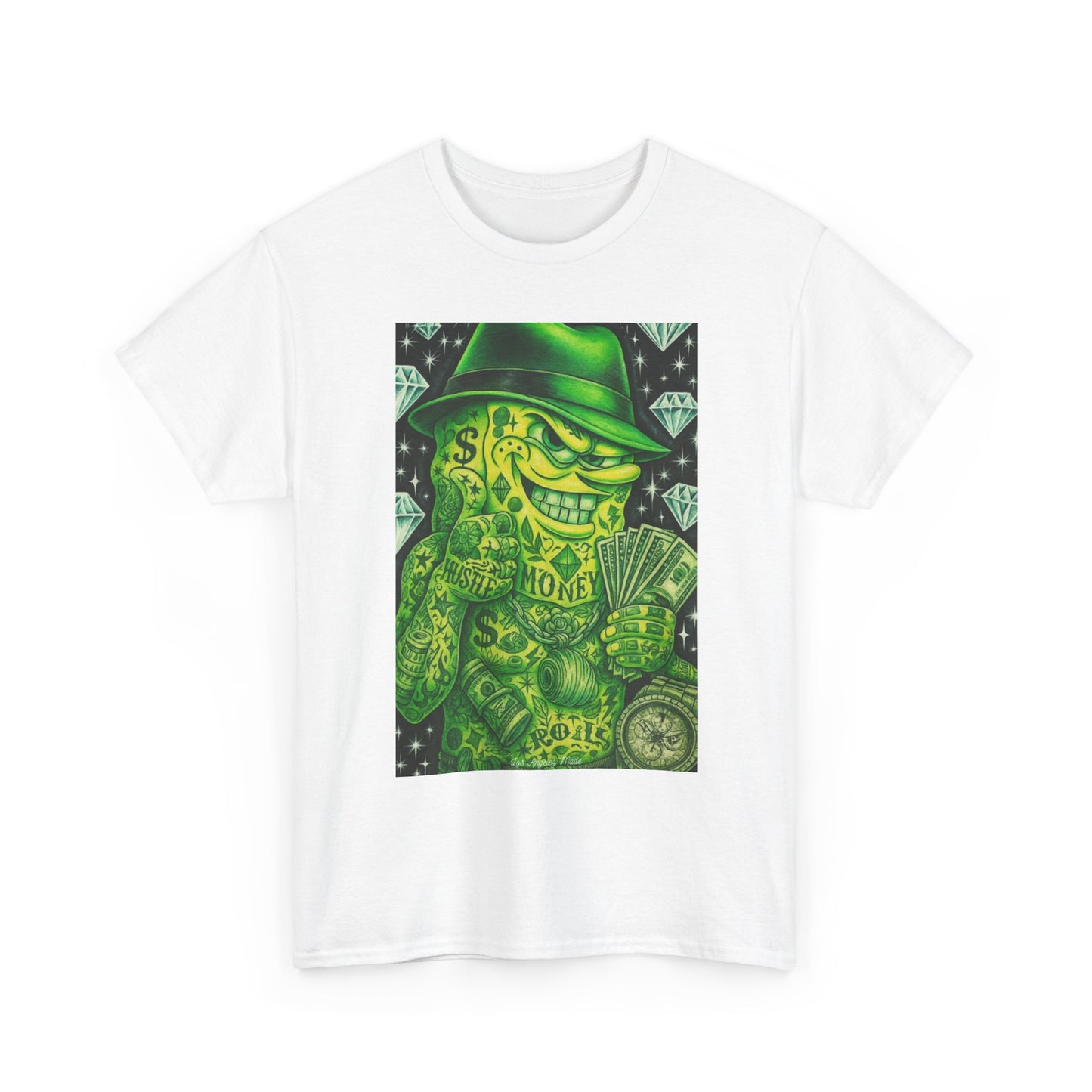 Los Angelez Made x Spongebob Hustler Unisex Heavy Cotton T-Shirt