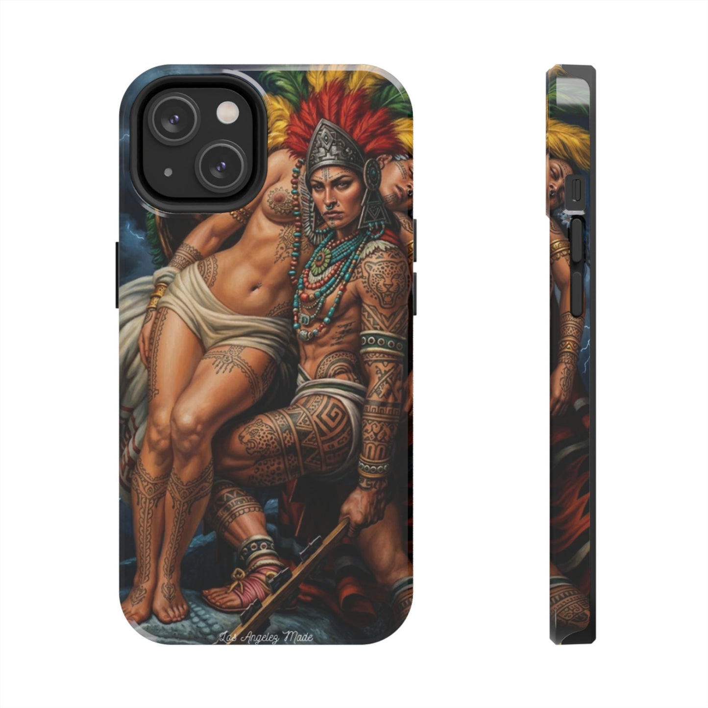 Los Angelez Made x Aztec Lesbian Pride Tough Phone Case