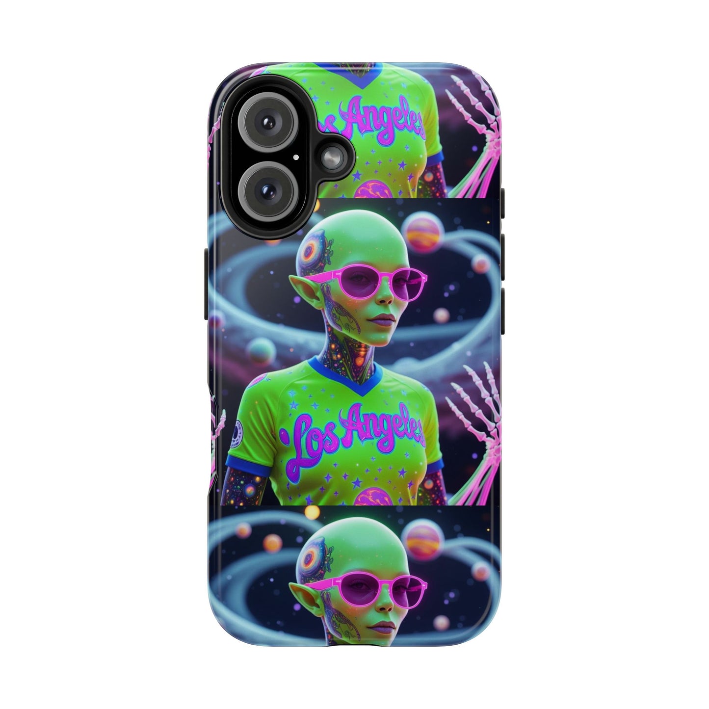 Los Angelez Made x Neon Alien Tough Phone Case