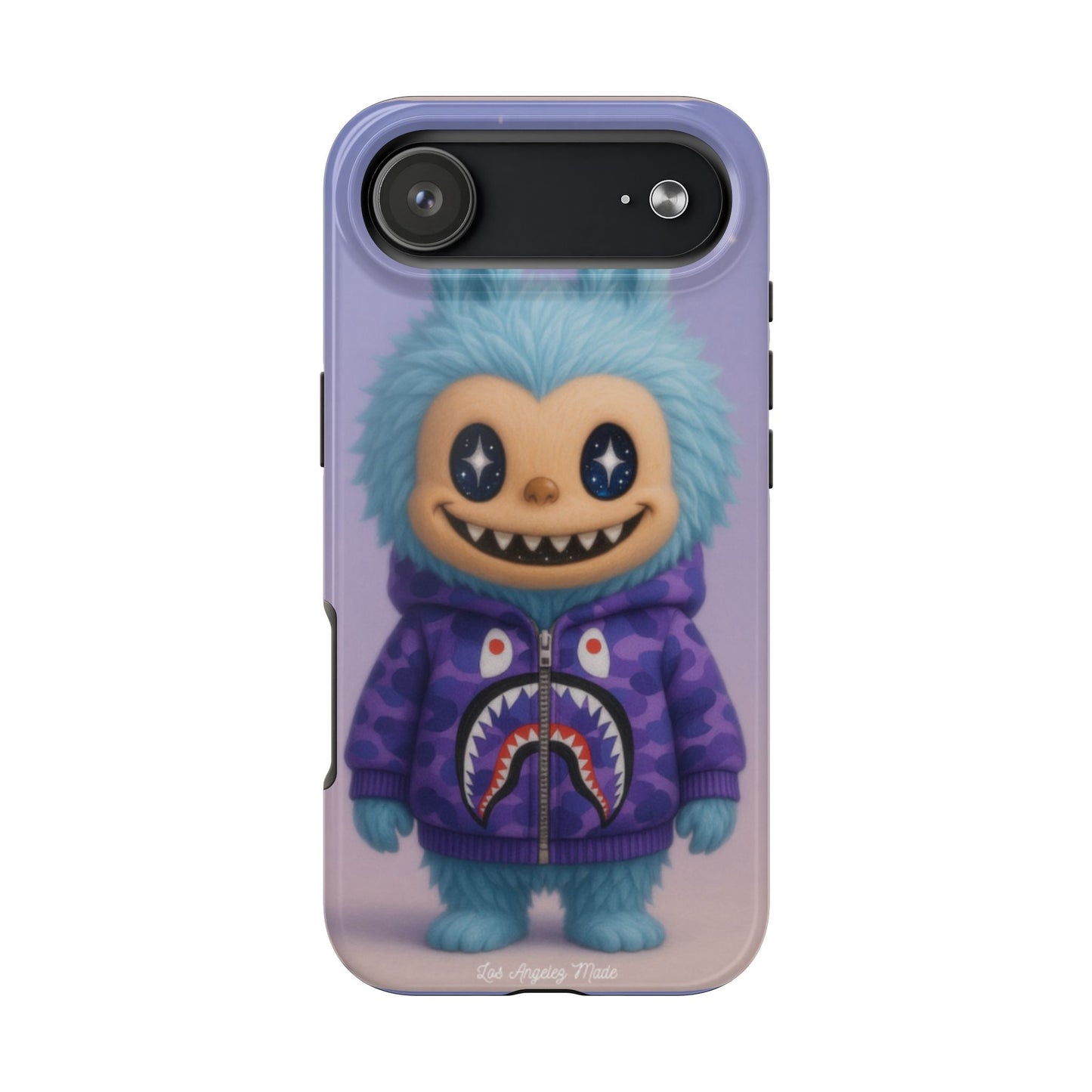 Los Angelez Made x Labubu BAPE Hoodie Tough Phone Case