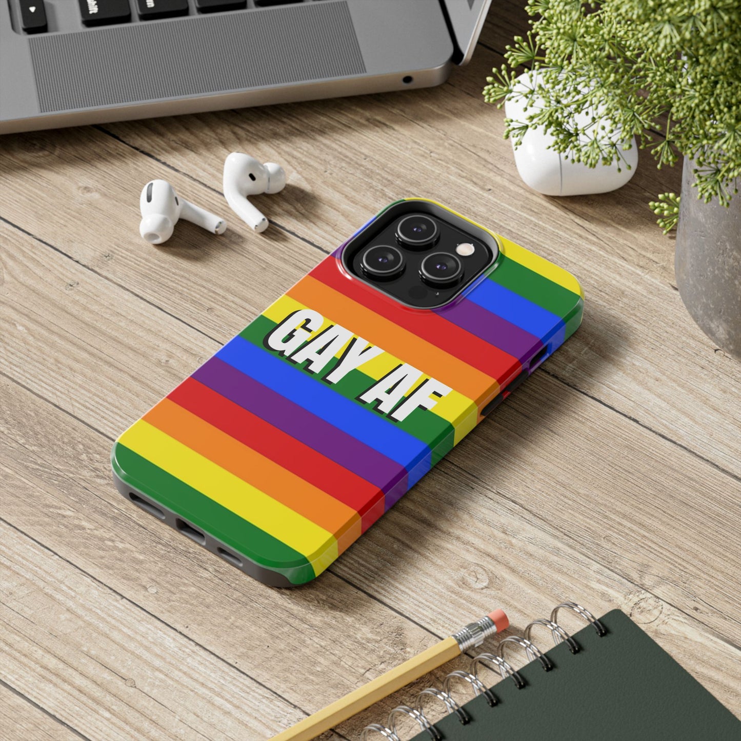 Los Angelez Made x Gay AF Pride Tough Phone Case
