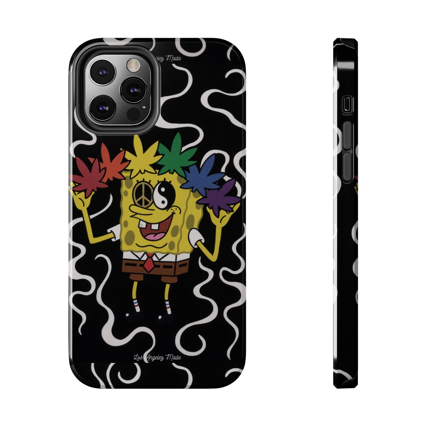 Los Angelez Made x Psychedelic Spongebob Squarepants Tough Phone Case
