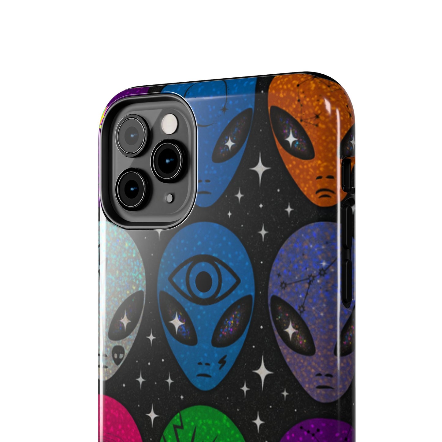 Los Angelez Made x Y2K Alien Sticker Sheet Tough Phone Case