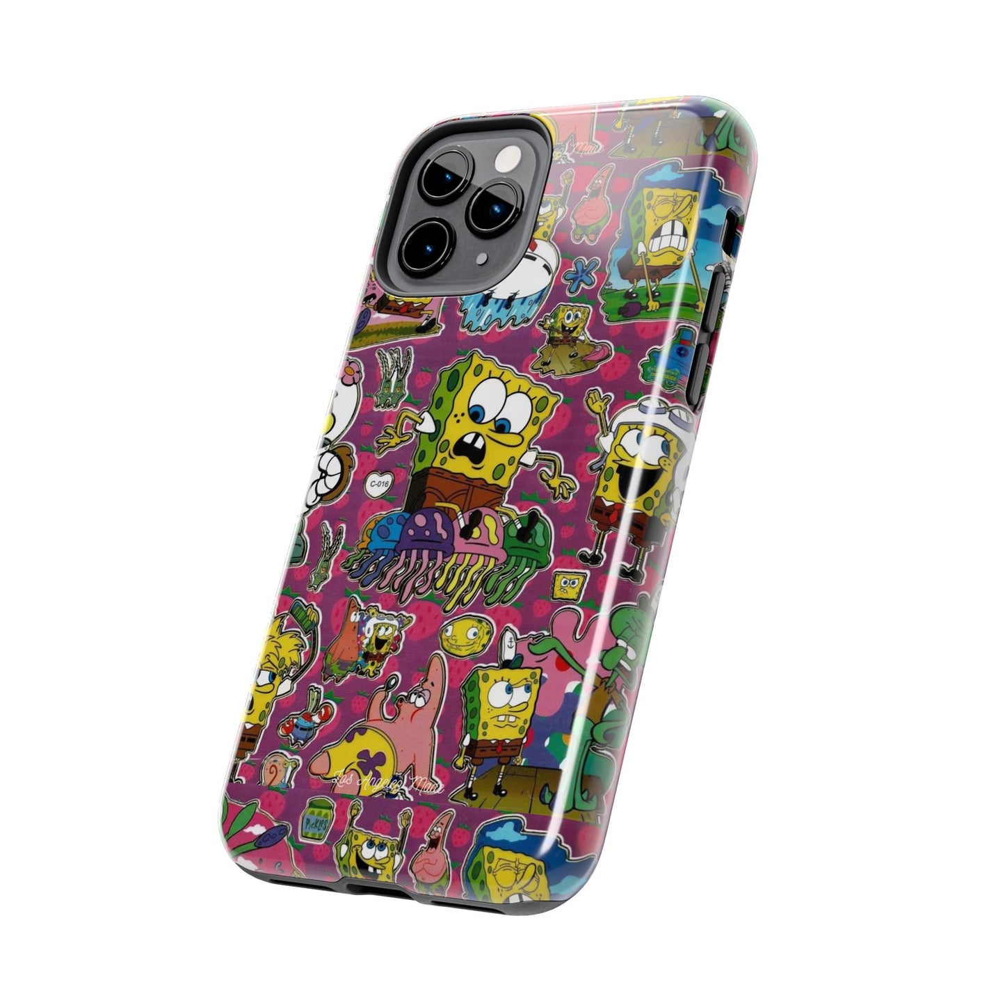 Los Angelez Made x SpongeBob Sticker Sheet Tough Phone Case