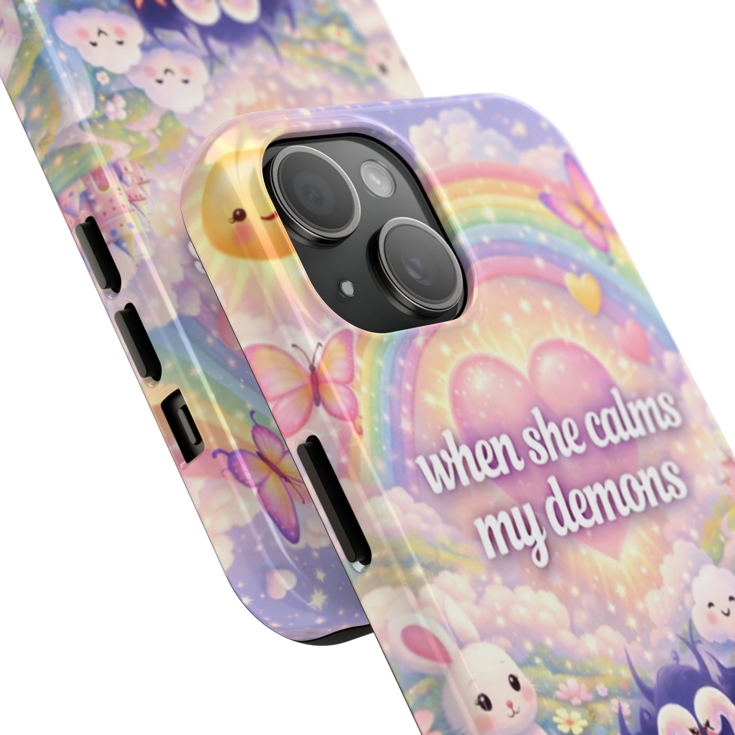 Los Angelez Made x ''When She Calms My Demons'' Tough Phone Case