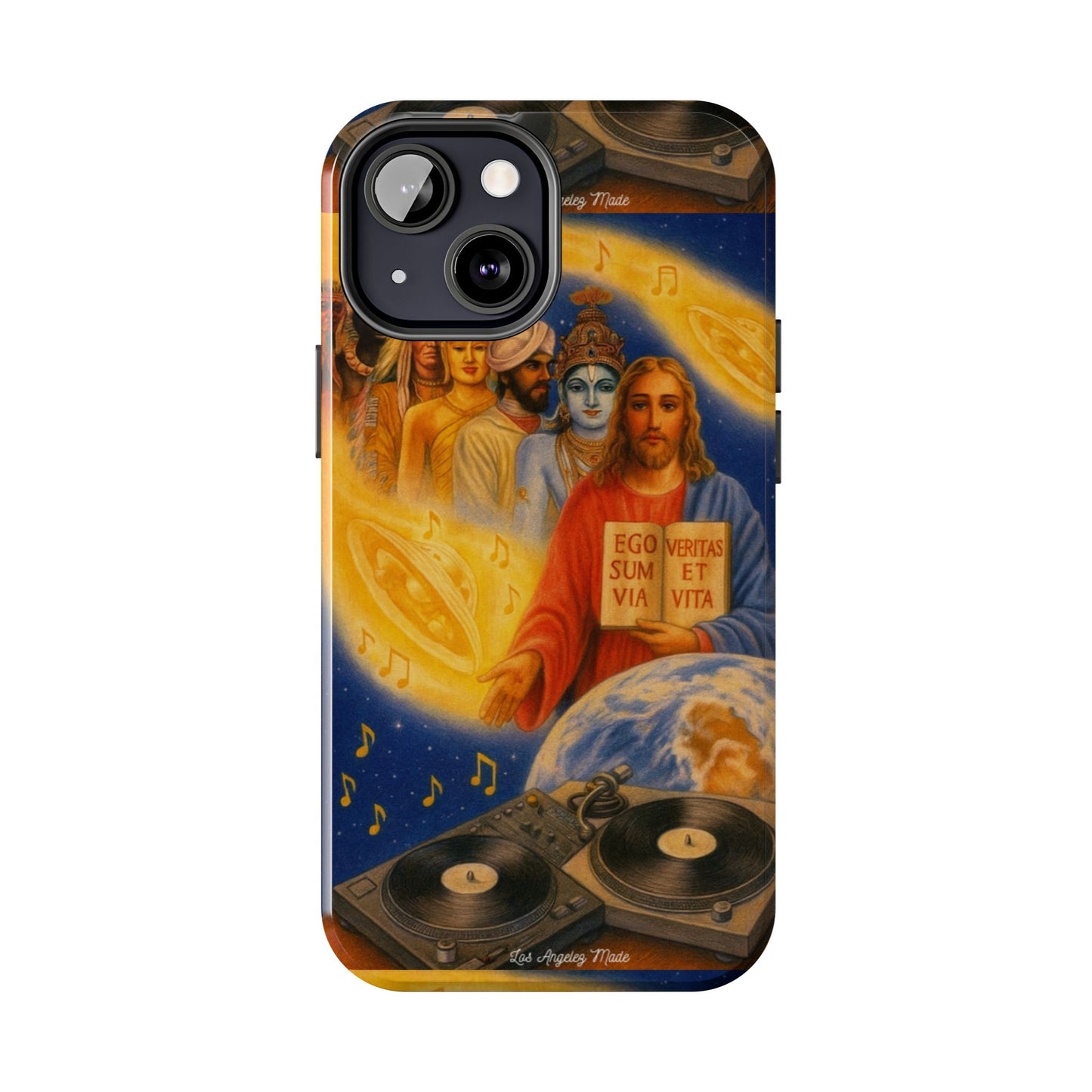 Los Angelez Made x God Is A DJ Tough Phone Case