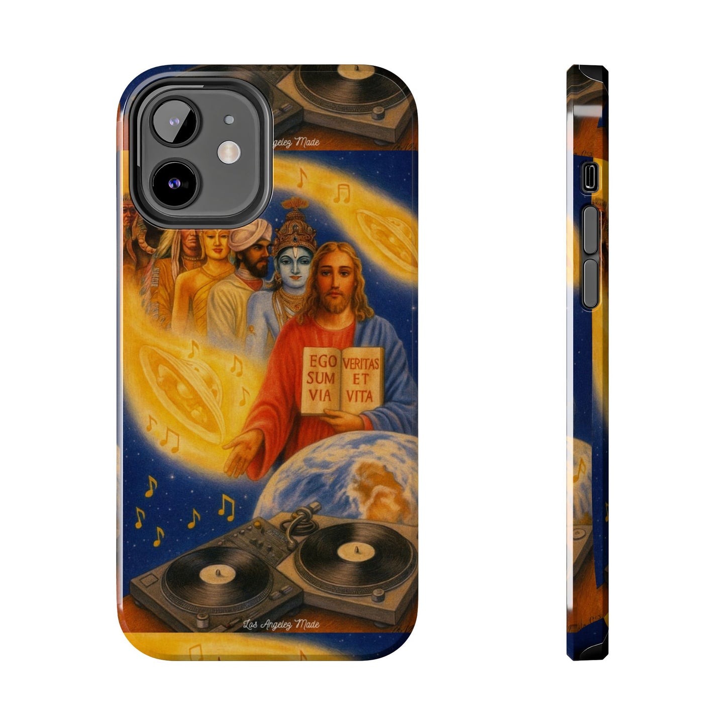 Los Angelez Made x God Is A DJ Tough Phone Case