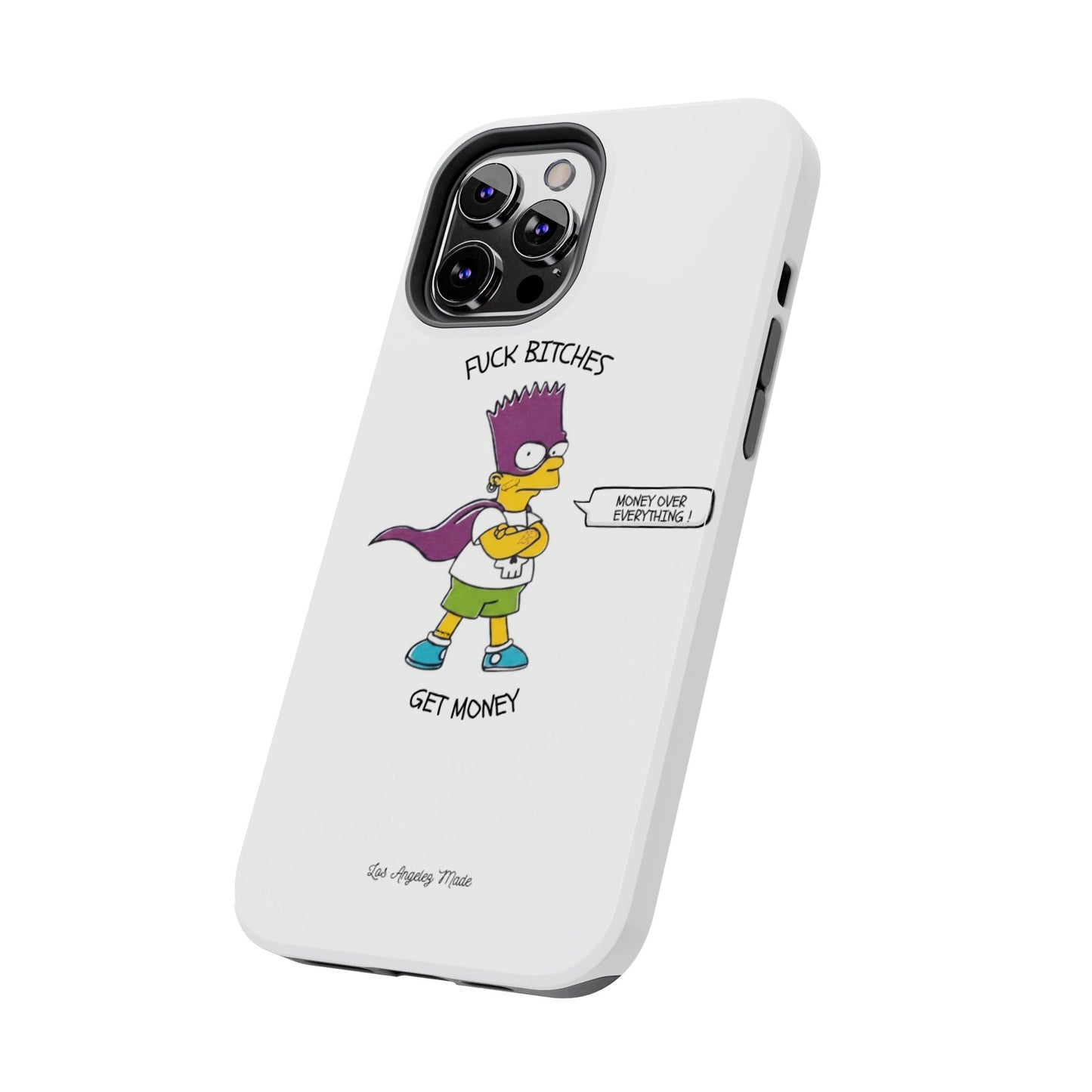 Los Angelez Made x Bart Get Money Tough Phone Case