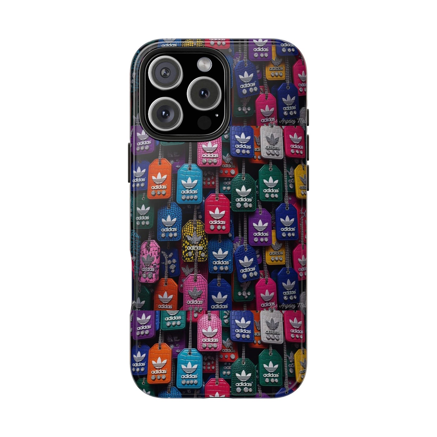 Los Angelez Made x Adidas Leather Tags Tough Phone Case