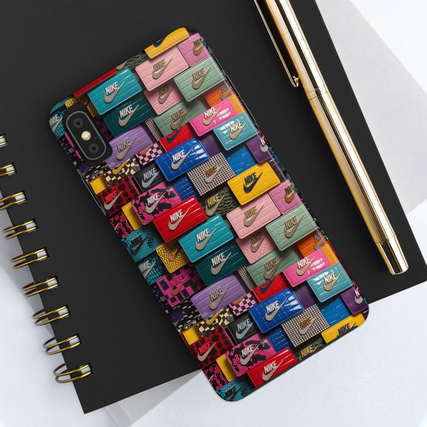 Los Angelez Made x Nike Leather Tags Tough Phone Case