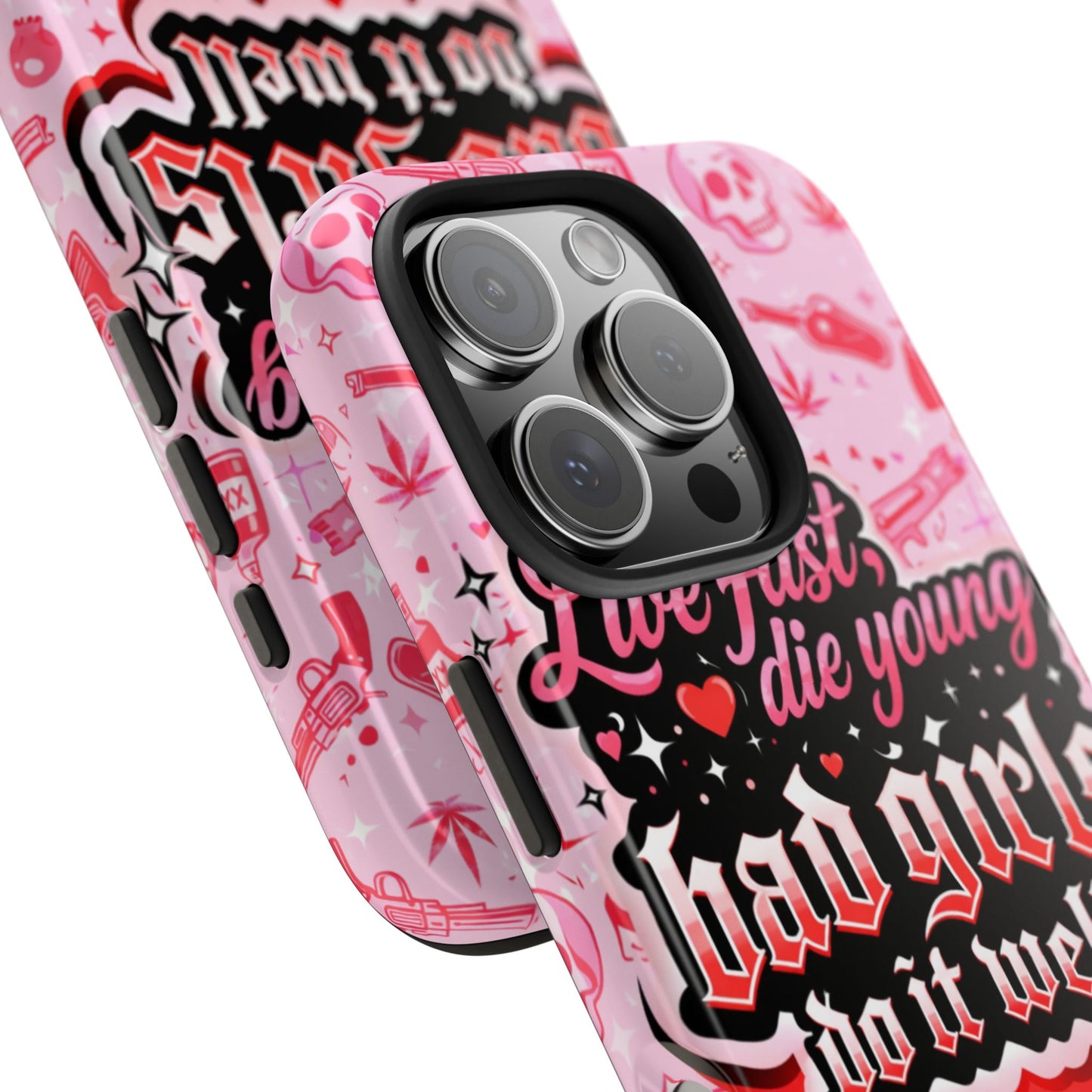 Los Angelez Made x "Live Fast, Die Young'' Tough Phone Case