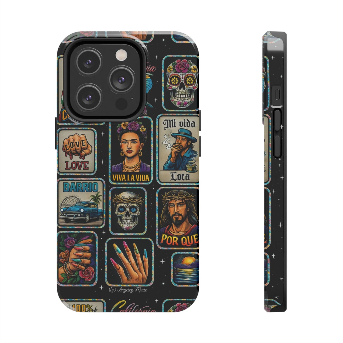 Los Angelez Made x Chicano Vintage Stickers Tough Phone Case