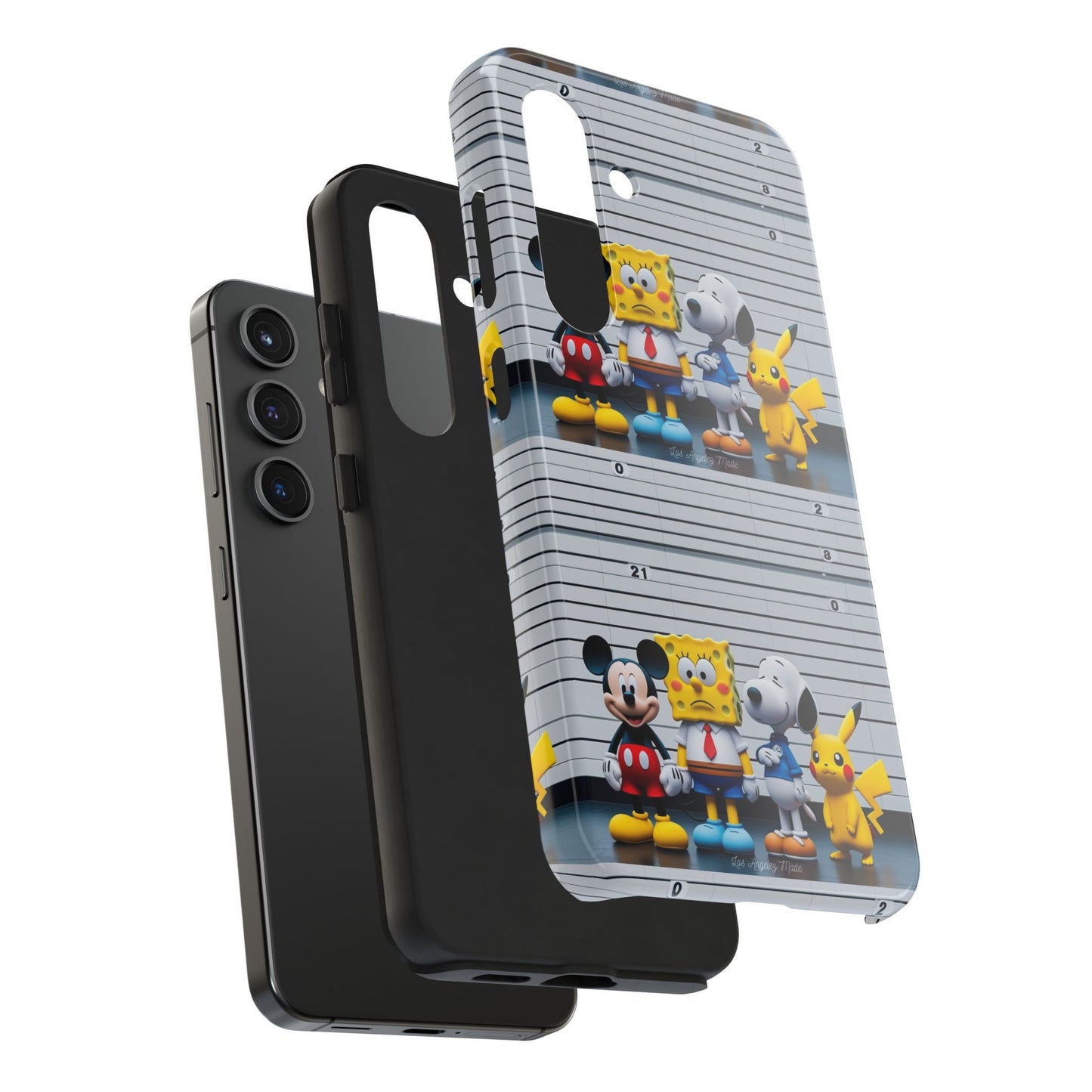Los Angelez Made x Cartoon Police Line Up Tough Phone Case