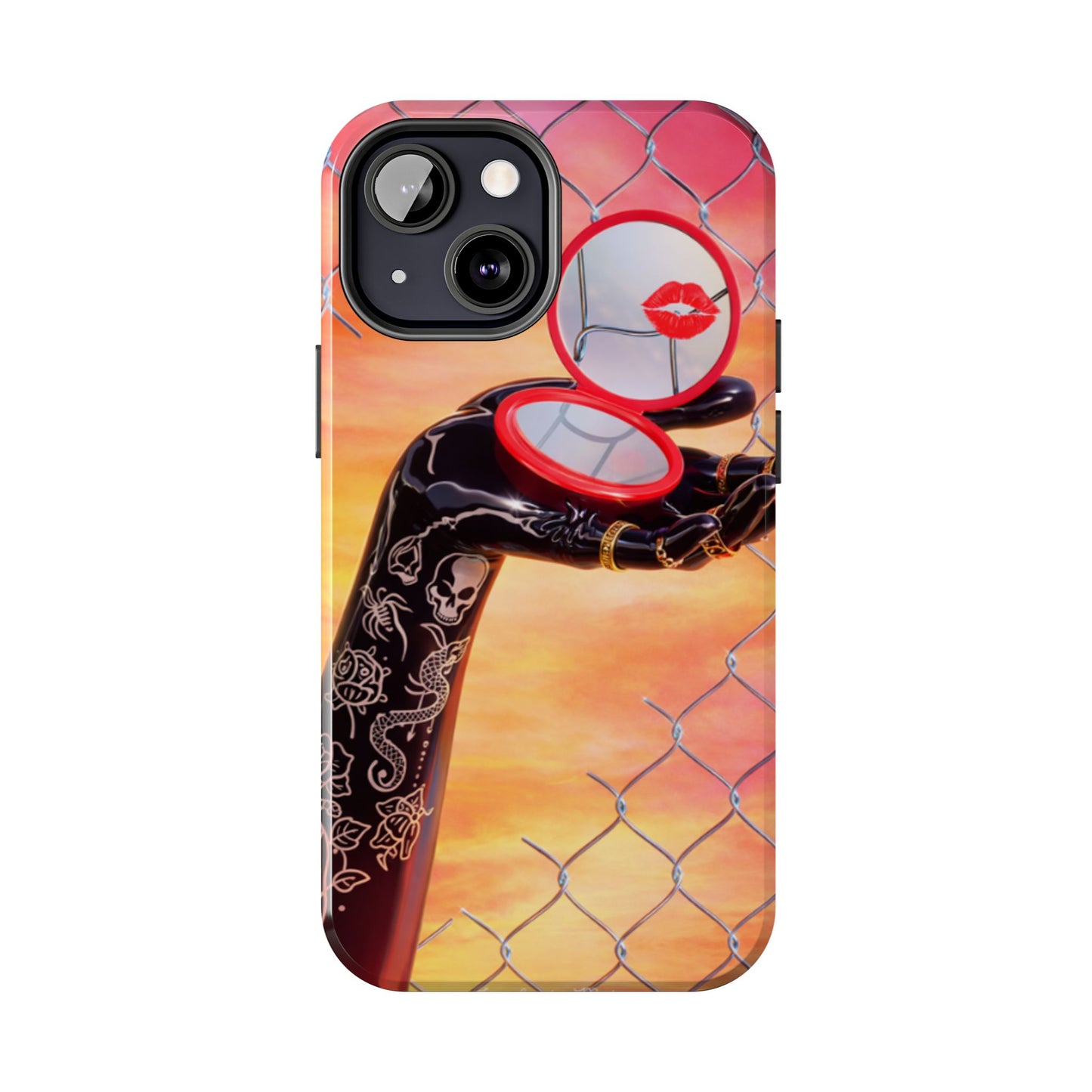 Los Angelez Made x Compact Kiss Tough Phone Case