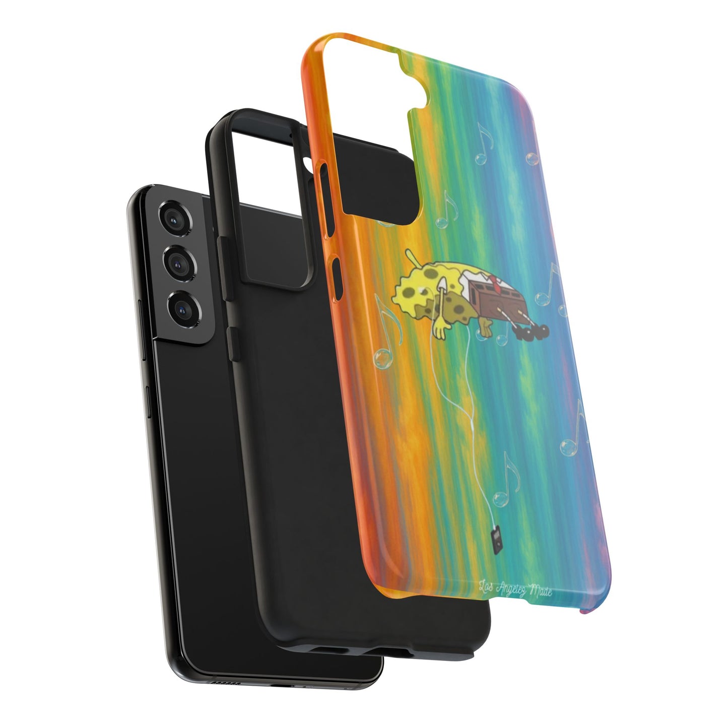 Los Angelez Made x Spongebob Music Is Life Tough Phone Case