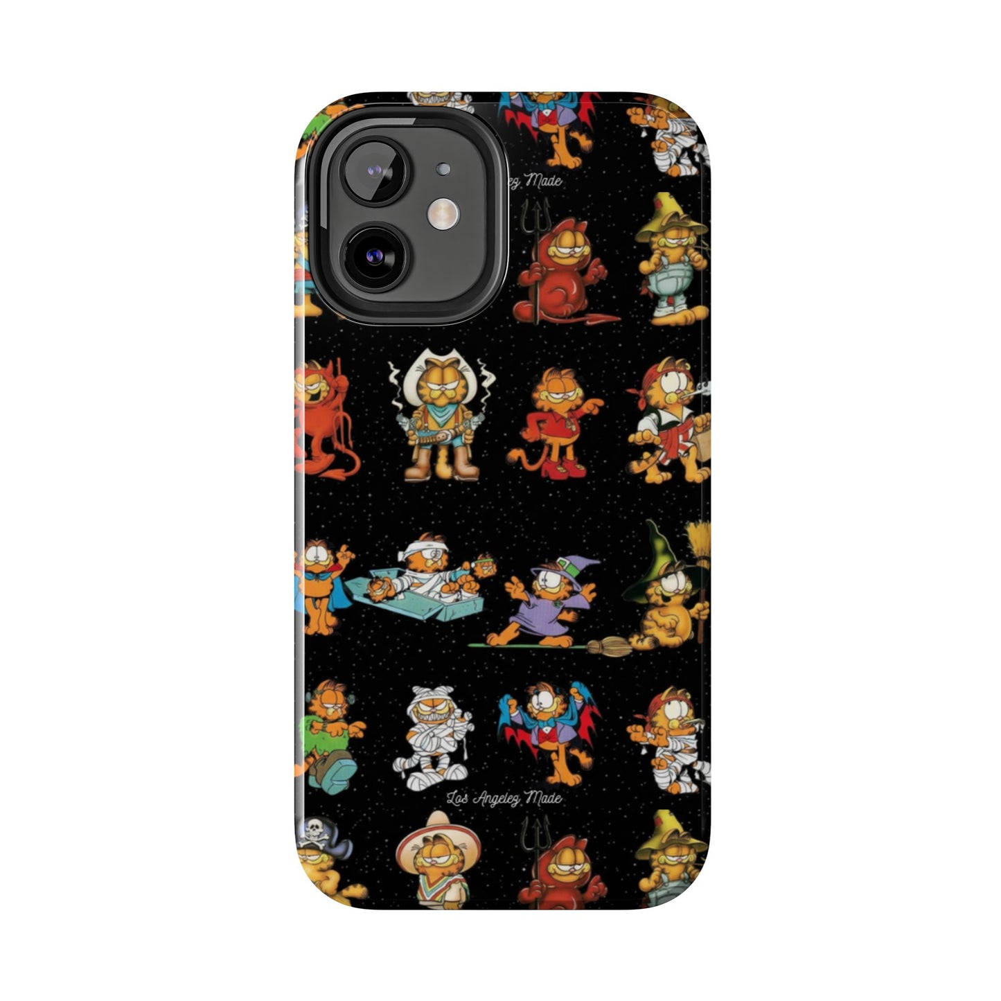 Los Angelez Made x Garfield Halloween Sticker Sheet Tough Phone Case