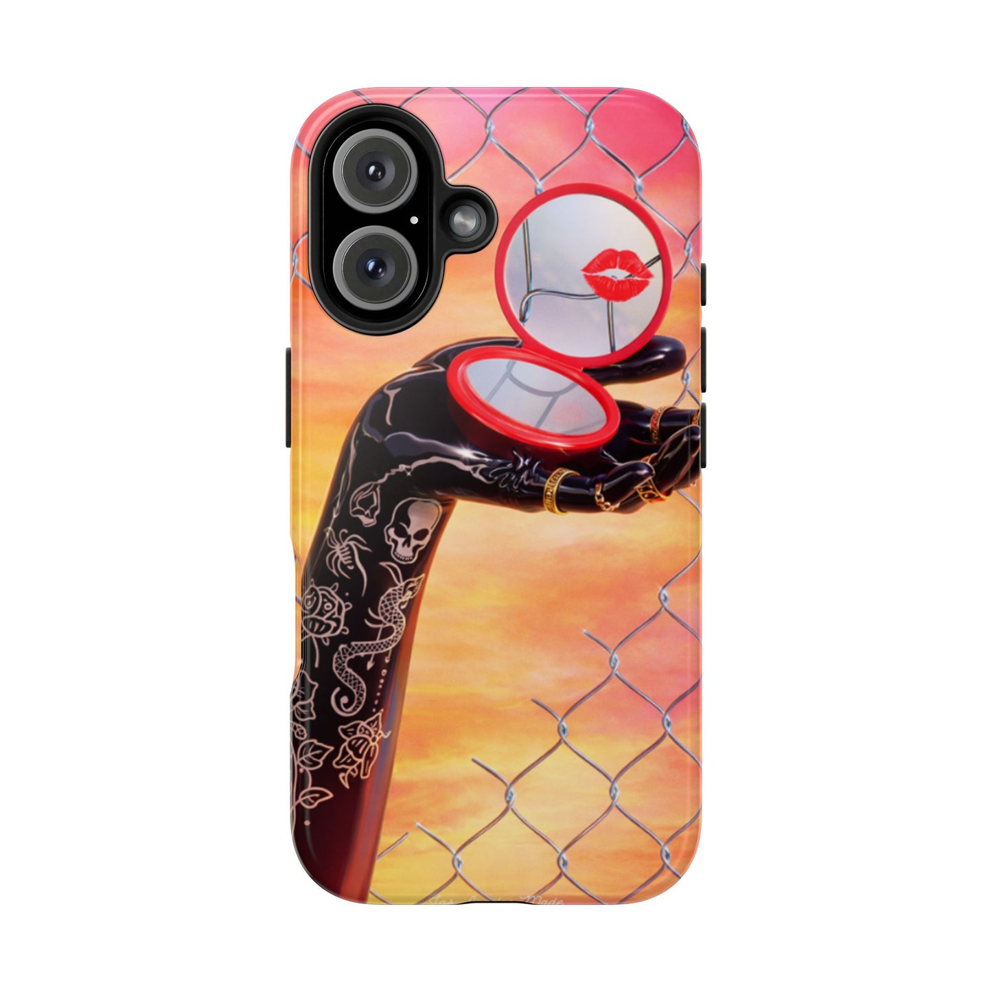 Los Angelez Made x Compact Kiss Tough Phone Case