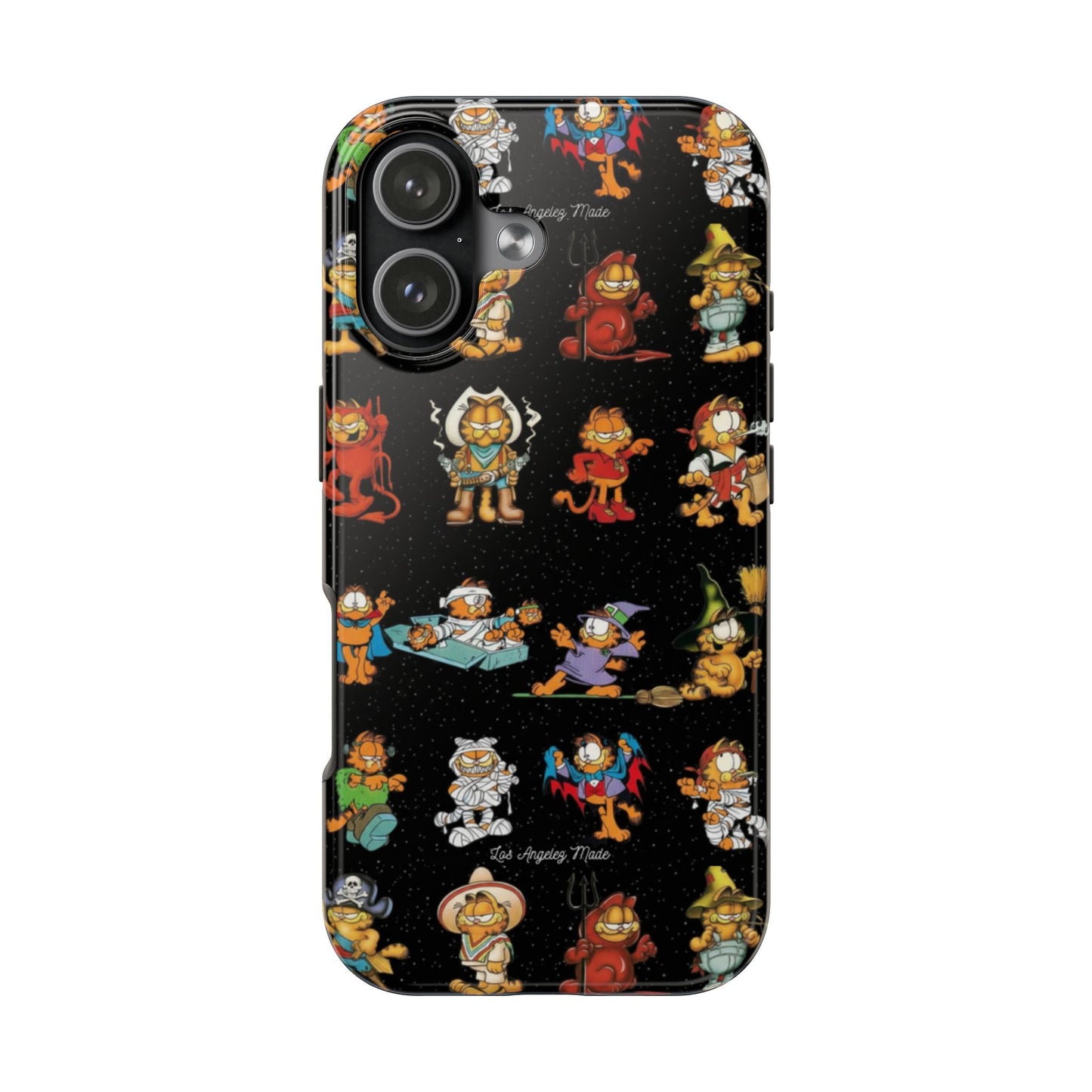 Los Angelez Made x Garfield Halloween Sticker Sheet Tough Phone Case