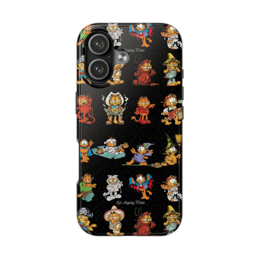 Los Angelez Made x Garfield Halloween Sticker Sheet Tough Phone Case