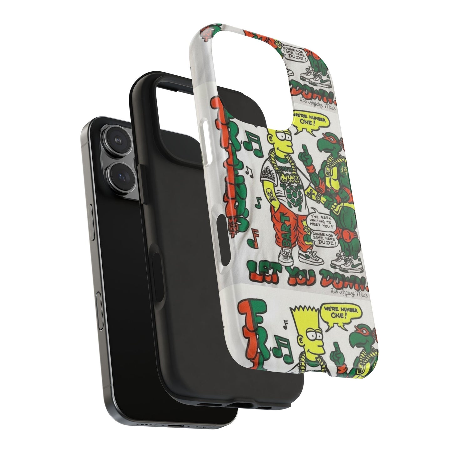 Los Angelez Made x Bart & TMNT Tough Phone Case