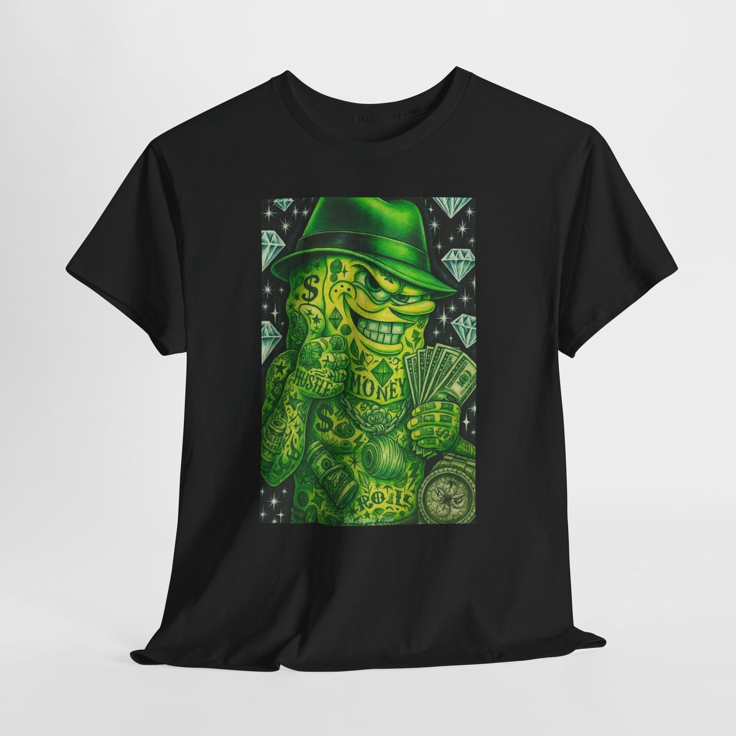 Los Angelez Made x Spongebob Hustler Unisex Heavy Cotton T-Shirt