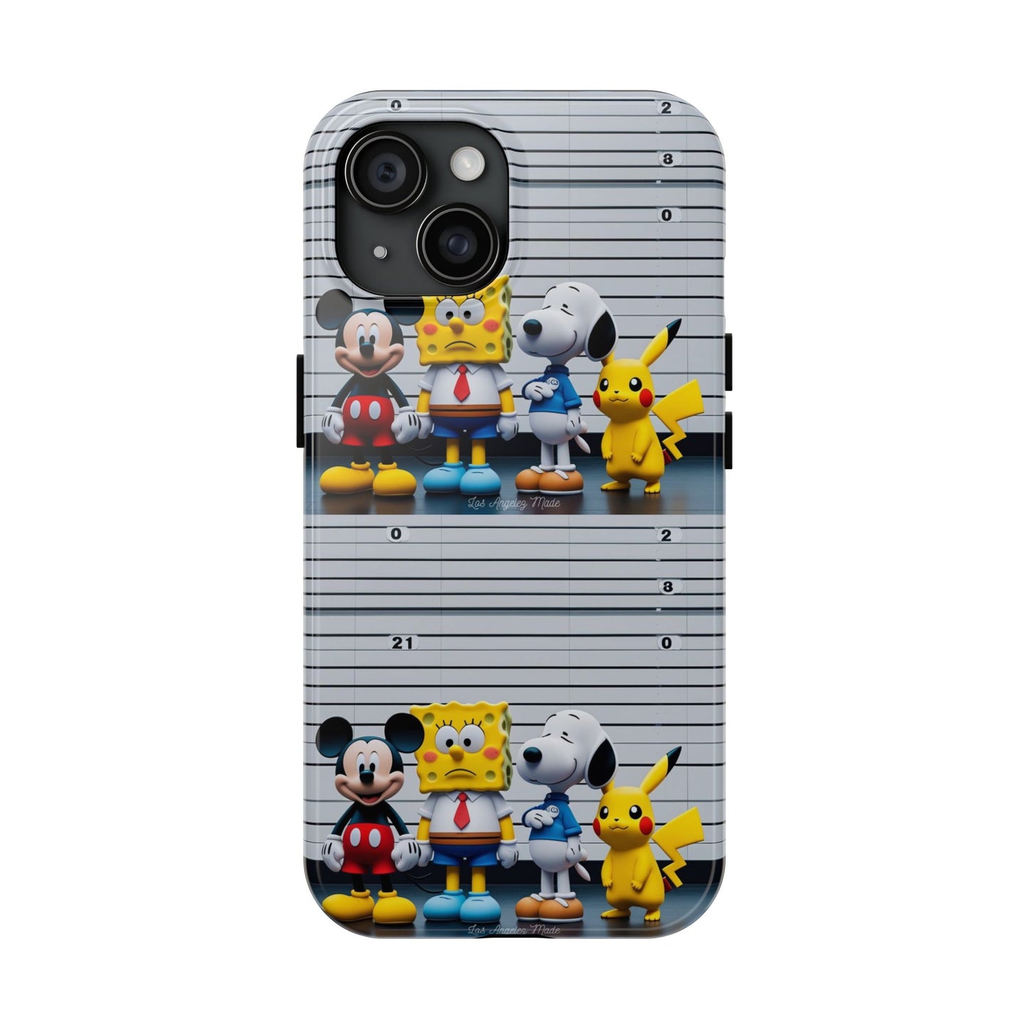 Los Angelez Made x Cartoon Police Line Up Tough Phone Case