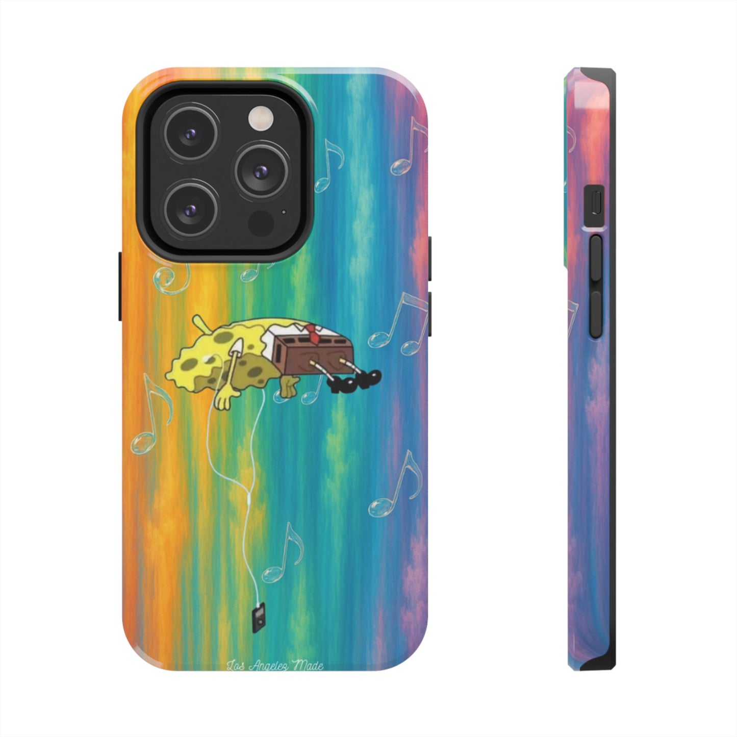 Los Angelez Made x Spongebob Music Is Life Tough Phone Case