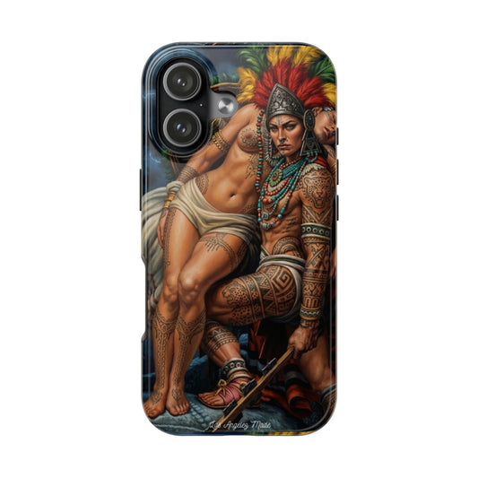 Los Angelez Made x Aztec Lesbian Pride Tough Phone Case