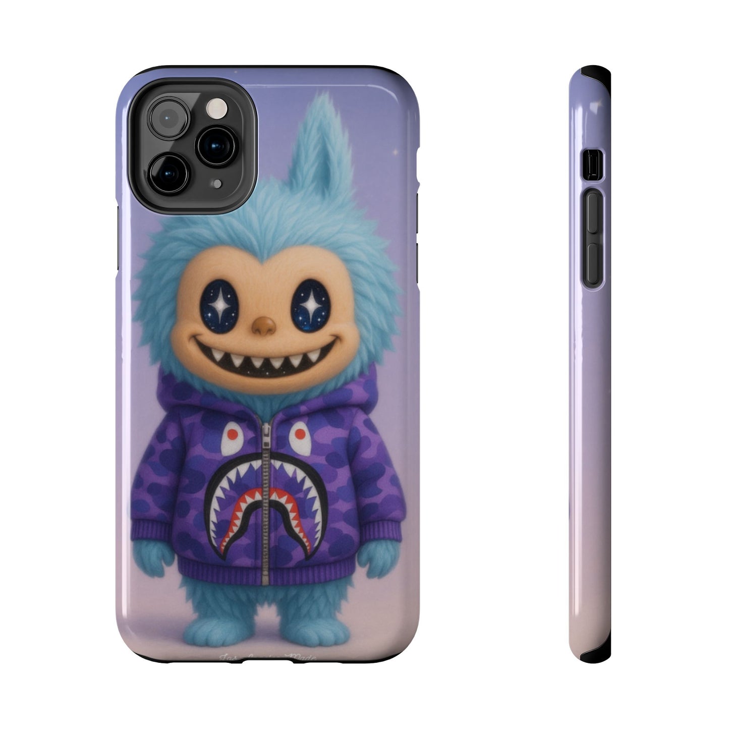 Los Angelez Made x Labubu BAPE Hoodie Tough Phone Case