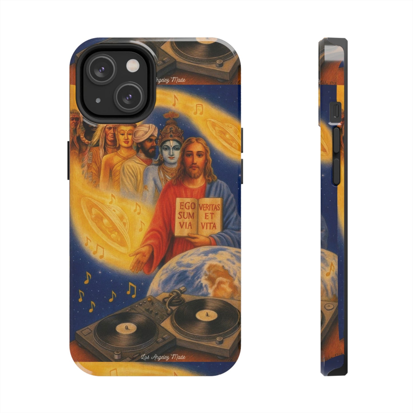 Los Angelez Made x God Is A DJ Tough Phone Case