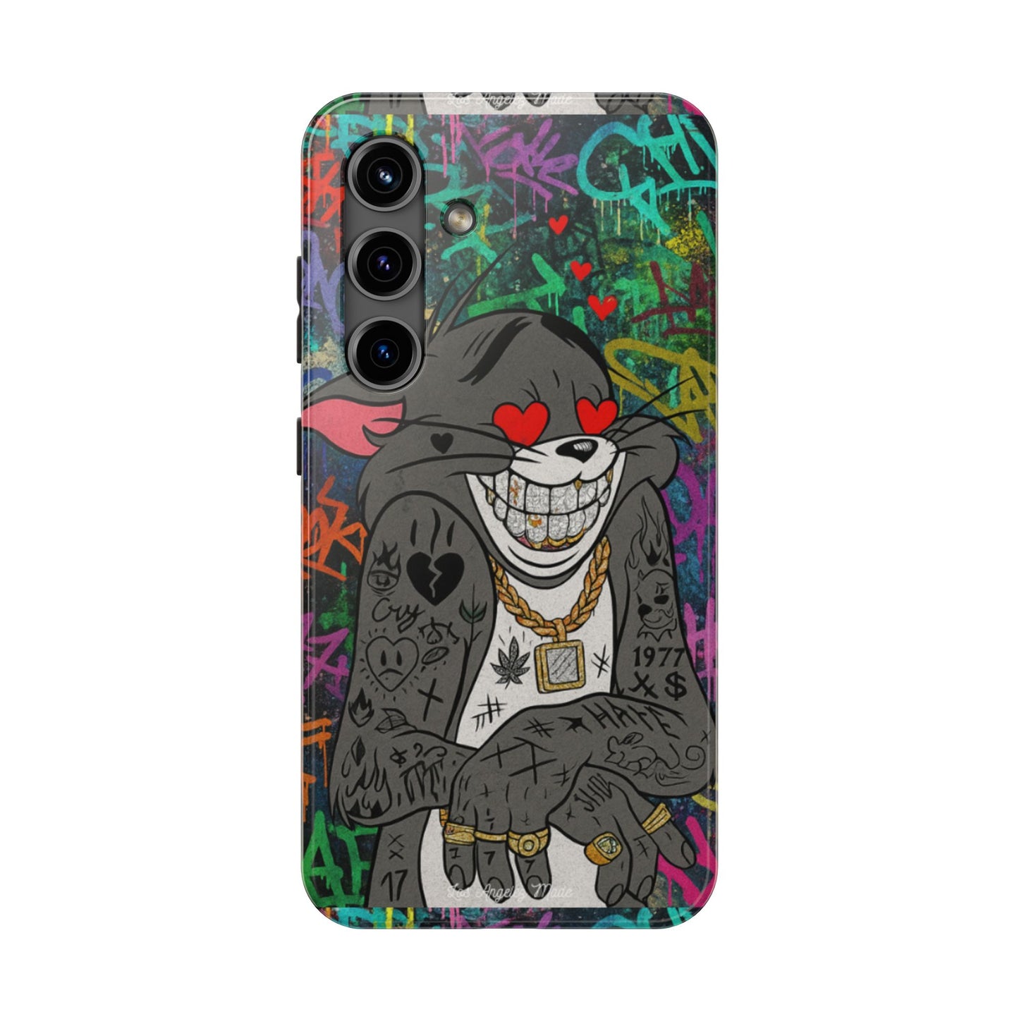 Los Angelez Made x Tom In Love Tough Phone Case