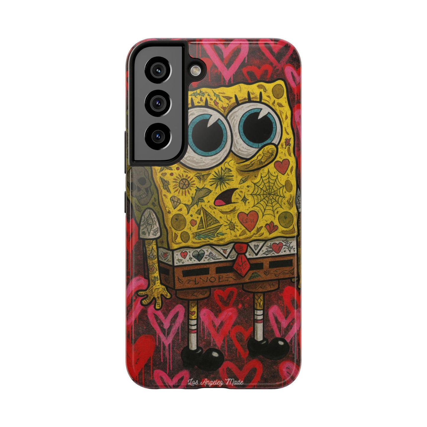 Los Angelez Made x Tatted Spongebob Tough Phone Case