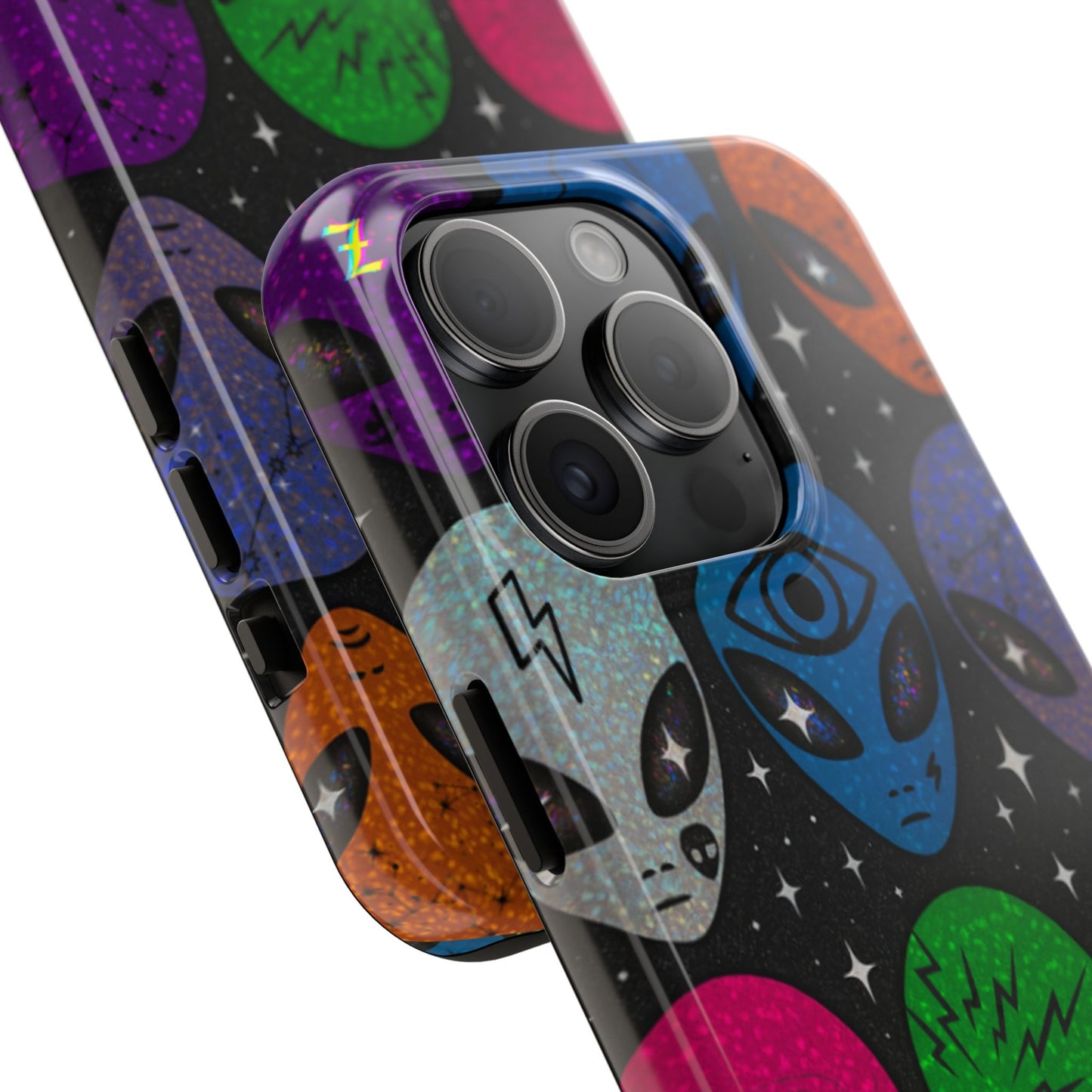 Los Angelez Made x Y2K Alien Sticker Sheet Tough Phone Case