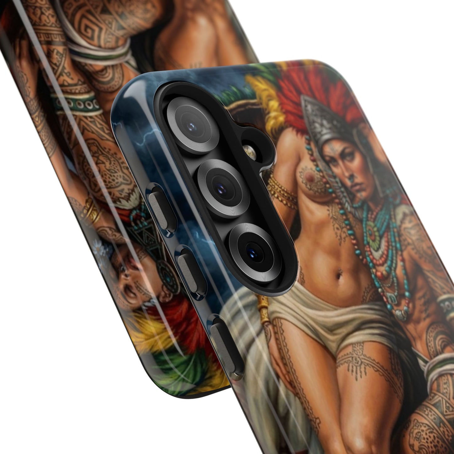 Los Angelez Made x Aztec Lesbian Pride Tough Phone Case