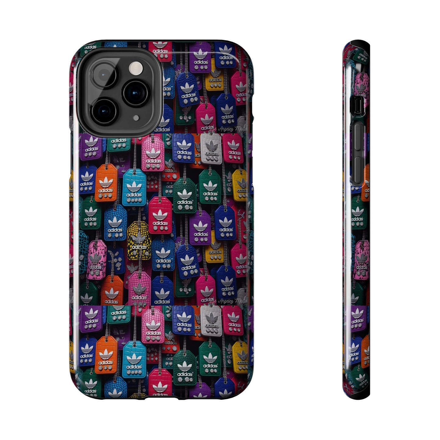 Los Angelez Made x Adidas Leather Tags Tough Phone Case