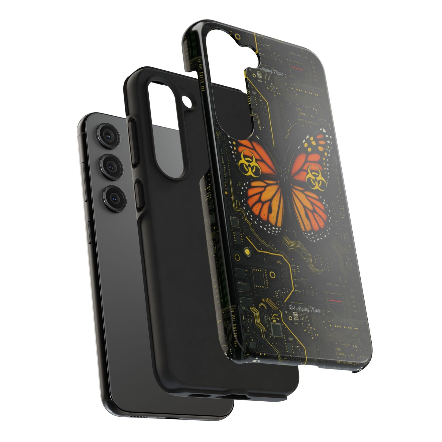 Los Angelez Made x Cyber Butterfly Tough Phone Case