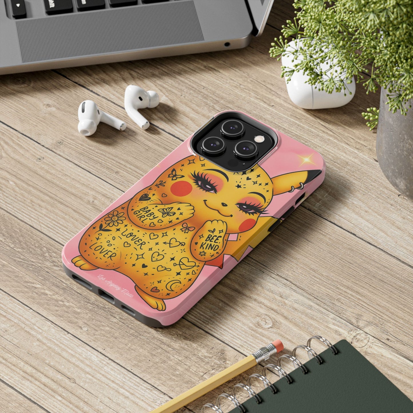 Los Angelez Made x Cute Pika Tough Phone Case