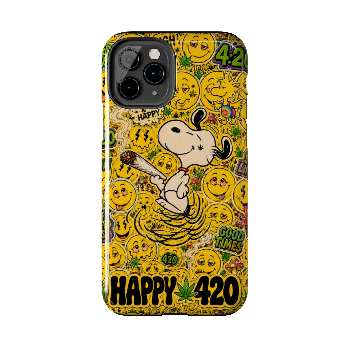 Los Angelez Made x 420 Happy Snoopy Tough Phone Case