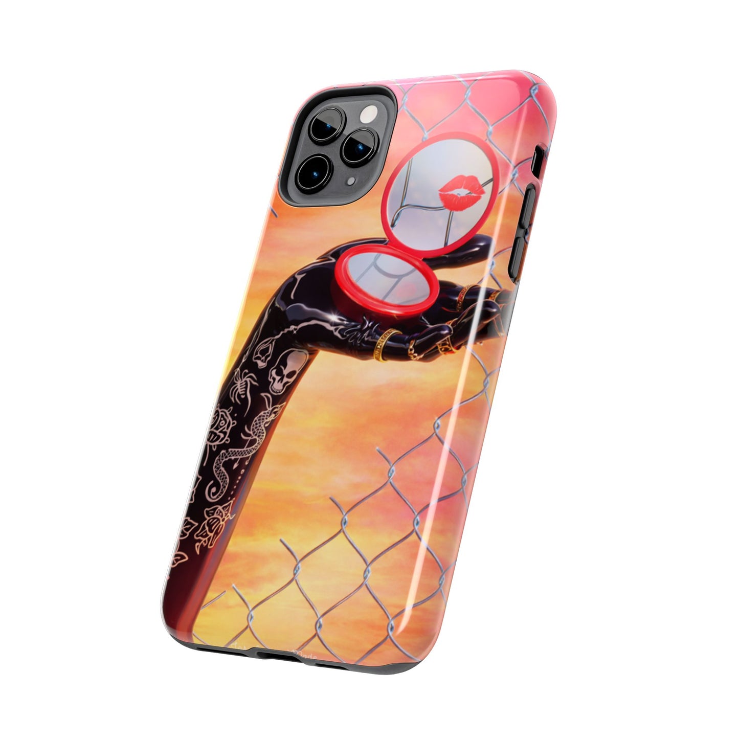 Los Angelez Made x Compact Kiss Tough Phone Case