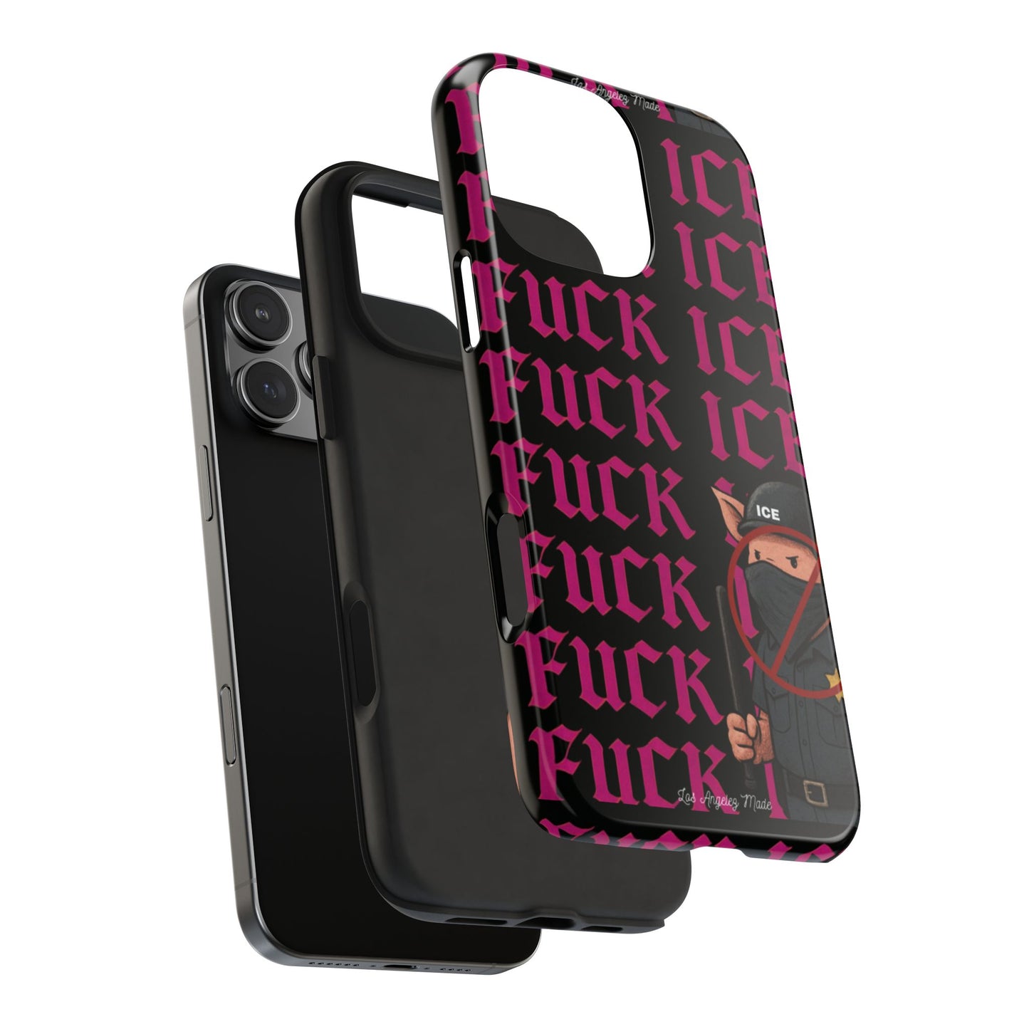 Los Angelez Made x F*ck ICE Tough Phone Case