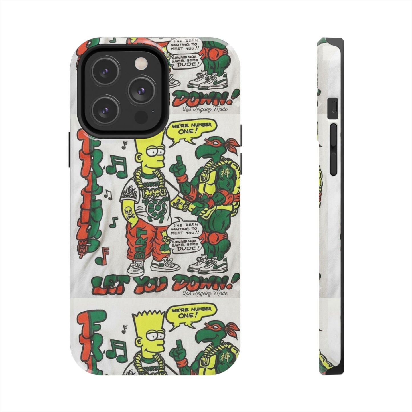 Los Angelez Made x Bart & TMNT Tough Phone Case