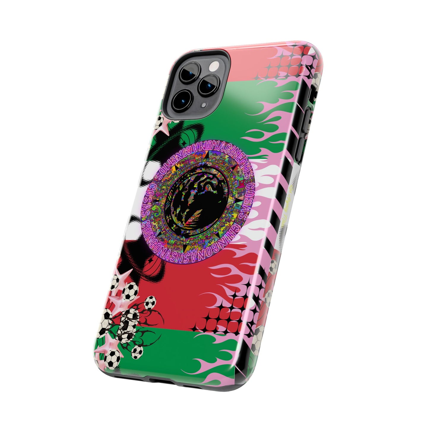 Los Angelez Made x Mexican Flag Tough Phone Case