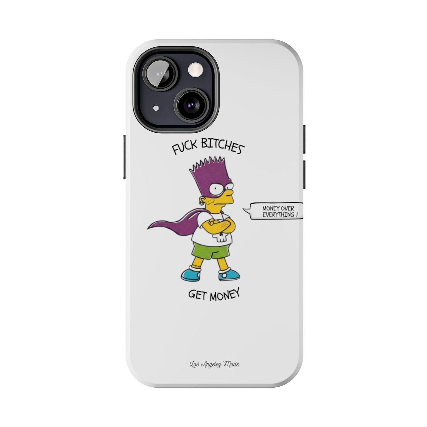 Los Angelez Made x Bart Get Money Tough Phone Case