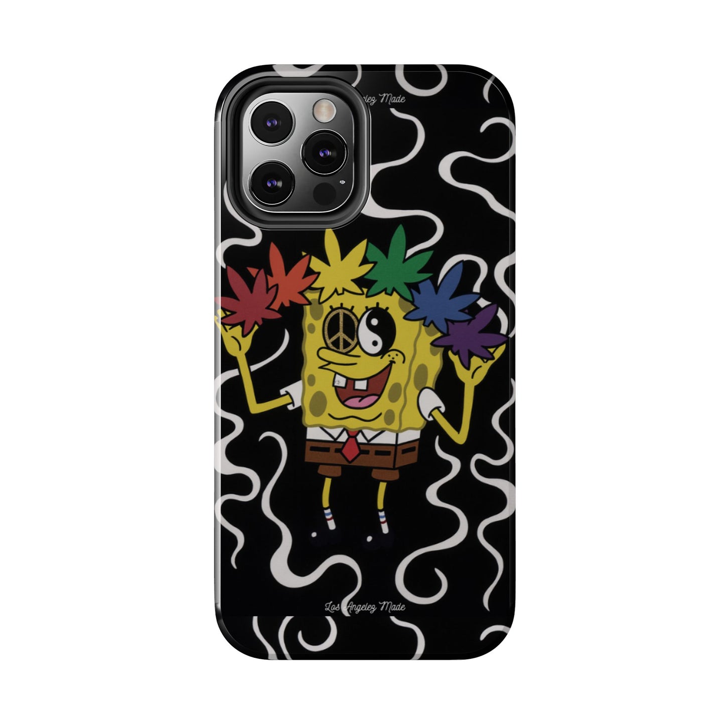 Los Angelez Made x Psychedelic Spongebob Squarepants Tough Phone Case